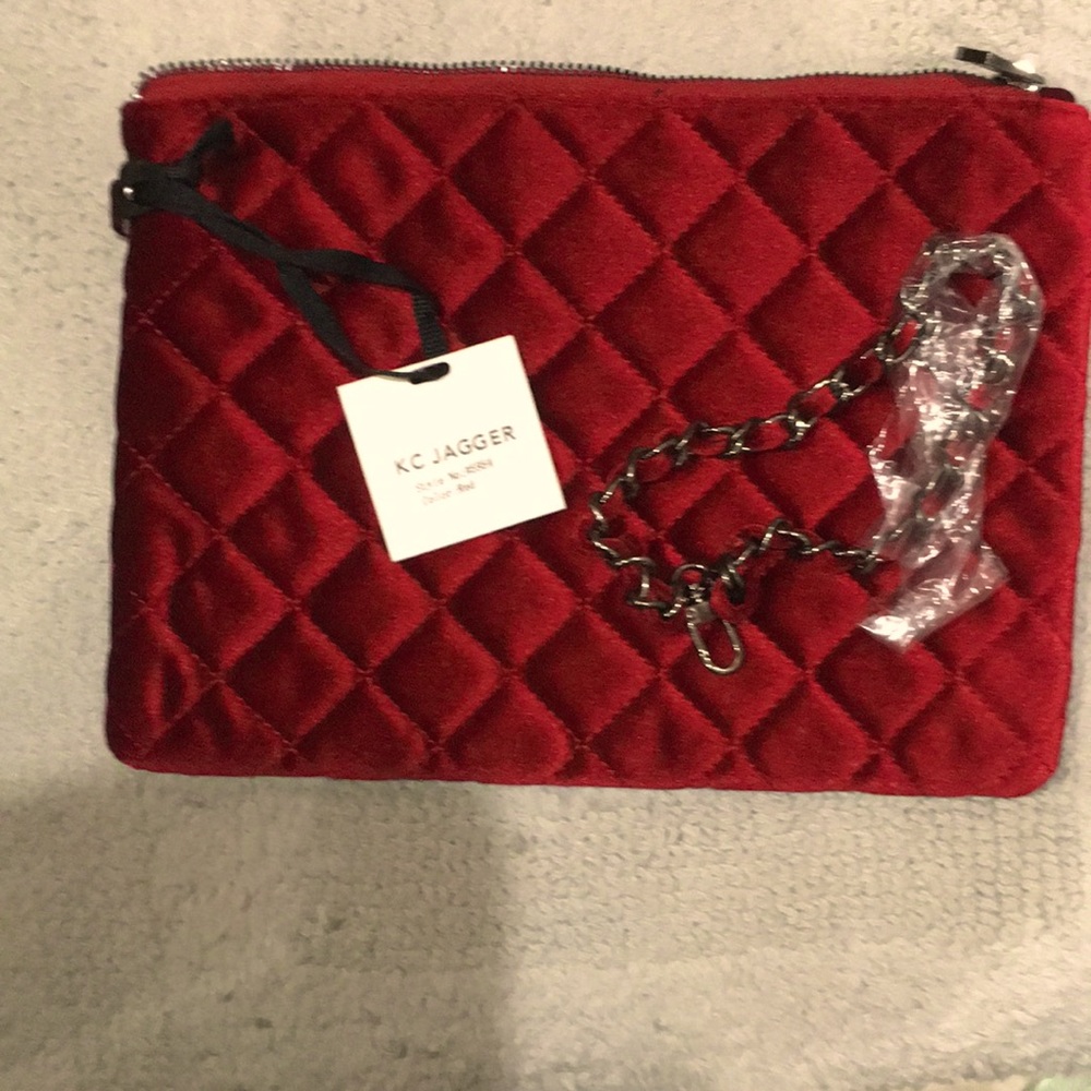 KC Jagger burnt Red wristlet NWT